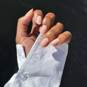 Sheer Nude Nails