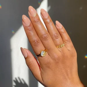 Sheer Tan Nails